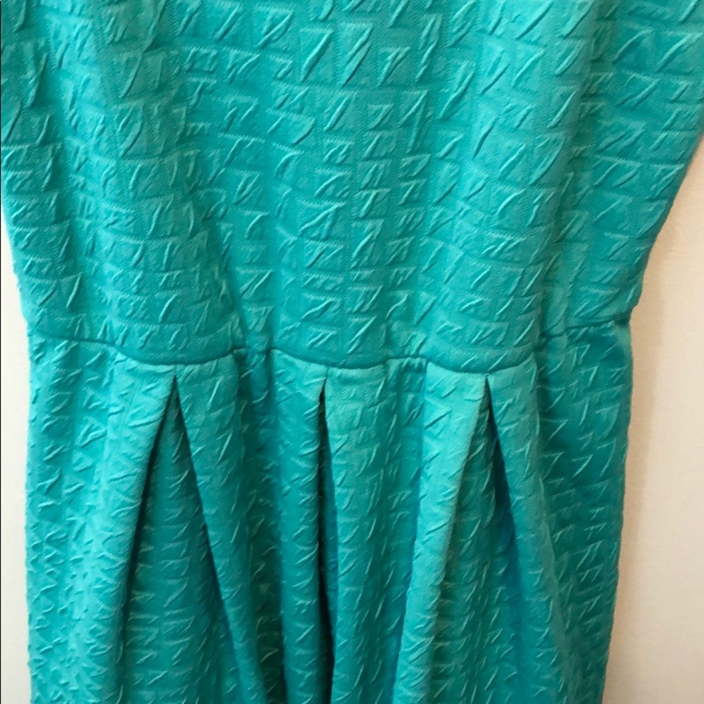 Aqua Racerback Dress - Picture 4 of 4